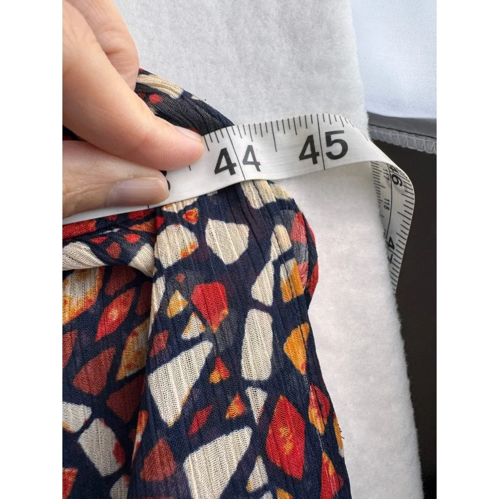 Catherines 2X/3X Boho Sheer Kimono Cover Up